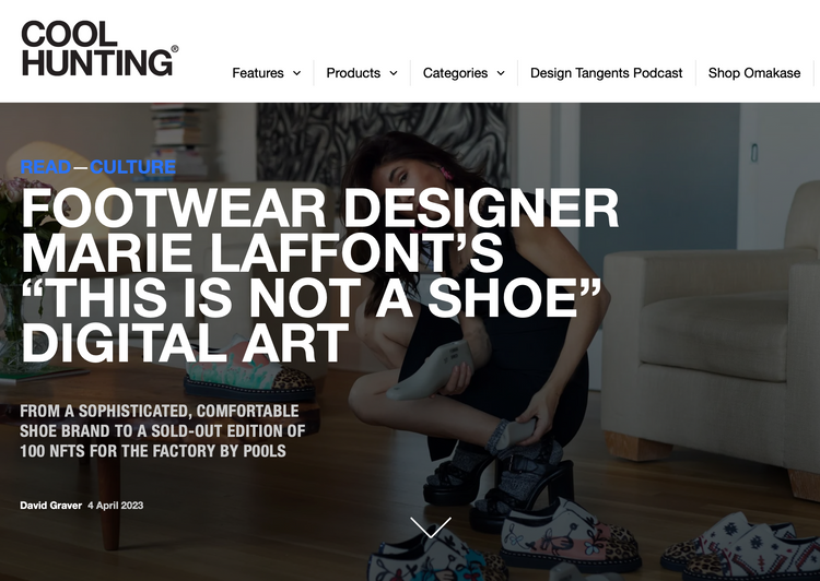 MARIE LAFFONT & P00LS : COOL HUNTING